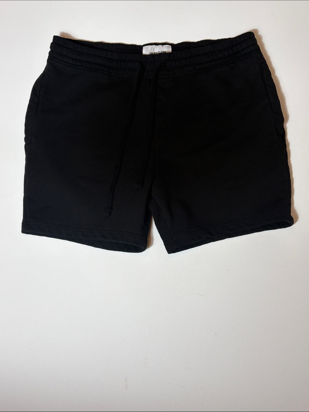 TALENTLESS Black Athletic Pull-On Shorts